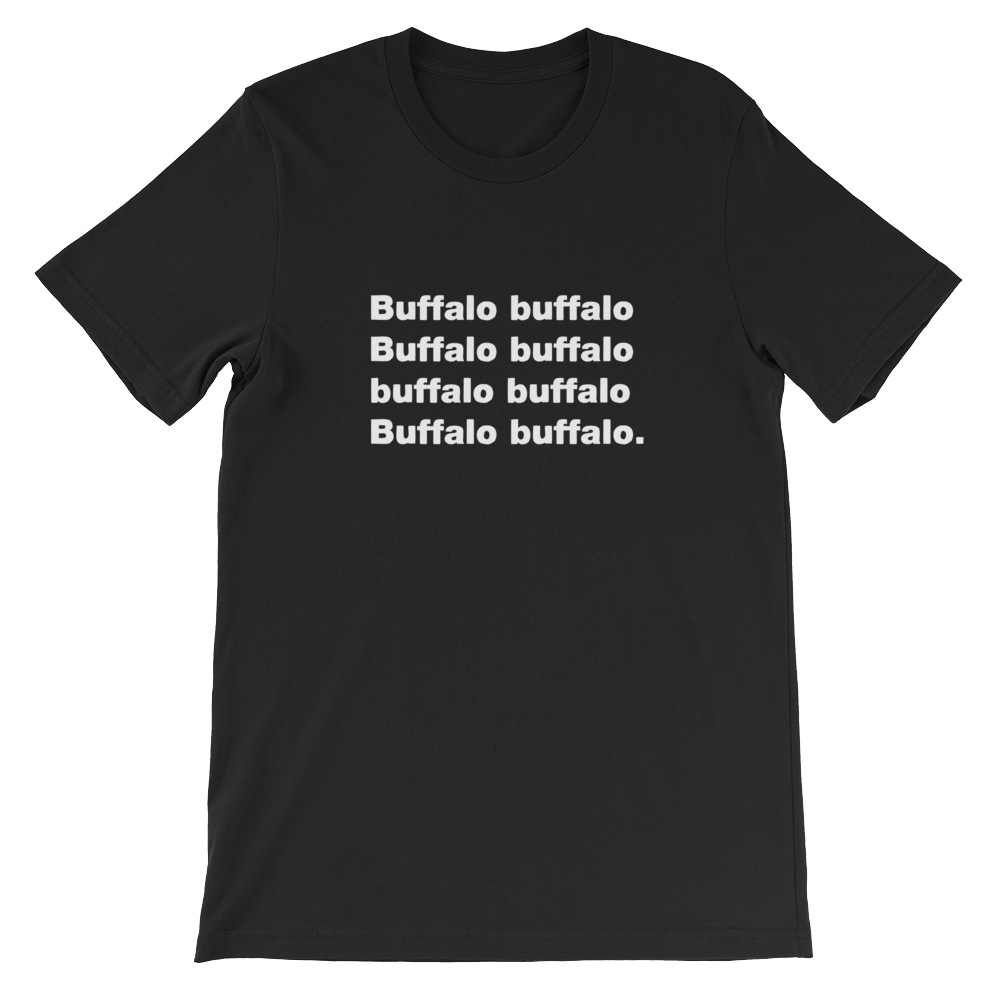 Buffalo buffalo... buffalo